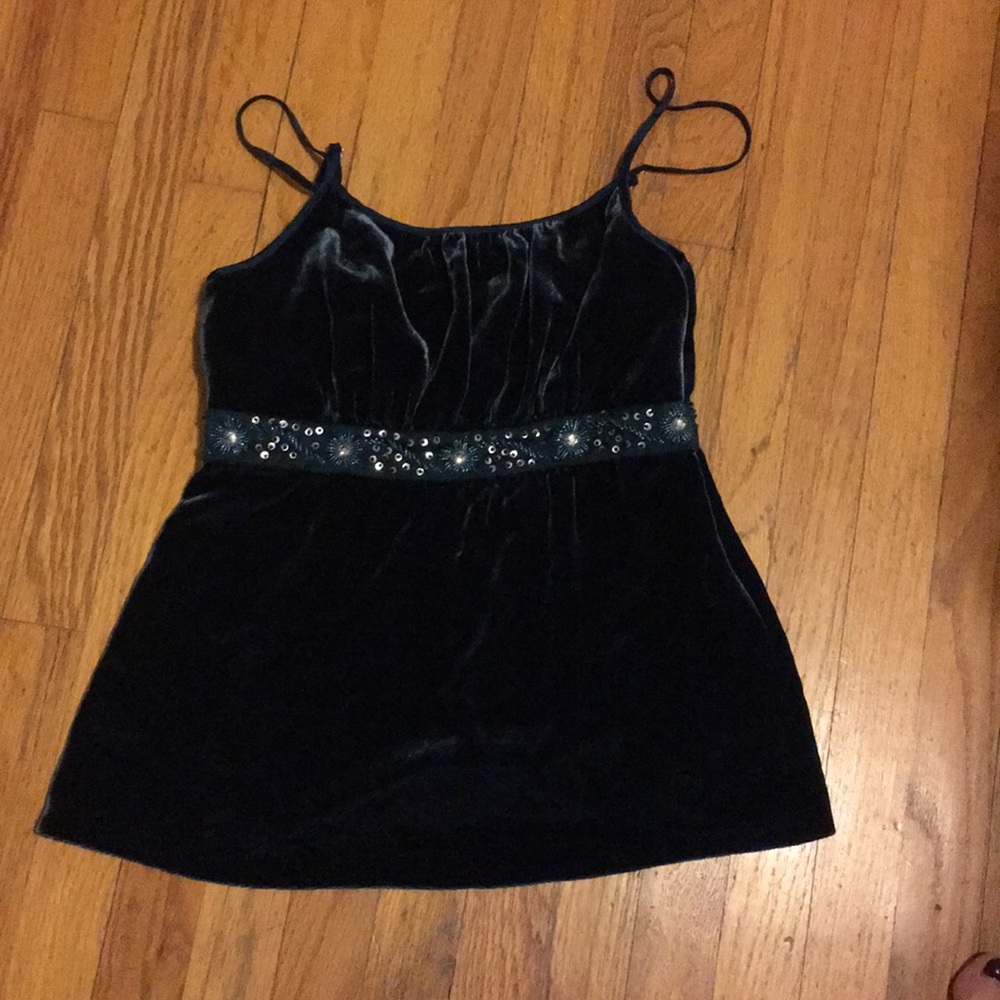 INC velvet top